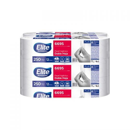 Los rollos de papel higiénico junior Plus te ofrecen una gran calidad y resistencia, su doble hoja y color extra blanco son ideales para lugares con tráfico medio.